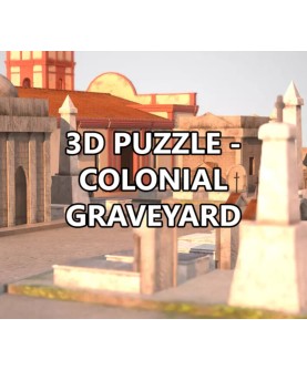 3D PUZZLE - Colonial Graveyard Steam Key GLOBAL